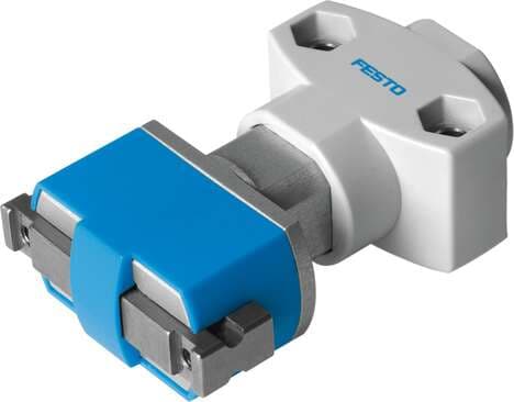 Festo 197559 parallel gripper HGPM-08-EO-G6 Micro, stroke compensation. Size: 8, Stroke per gripper jaw: 2 mm, Max. replacement accuracy: 0,2 mm, Repetition accuracy, gripper: <: 0,05 mm, Number of gripper fingers: 2 197559 on Powermatic Associates