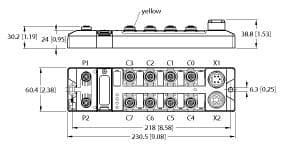 Turck TBPN-L5-4FDI-4FDX TBPN-L5-4FDI-4FDX Turck - TBPN-L5-4FDI-4FDX Compact PROFIsafe / PROFINET Block I/O Module, Safe Digital Inputs and Outputs TBPN-L5-4FDI-4FDX on Powermatic Associates