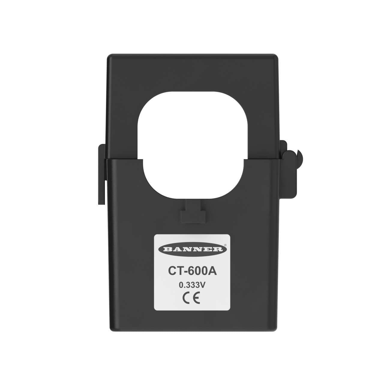 Banner BWA-CURRENT-TRANSFORMER-600A Banner BWA-CURRENT-TRANSFORMER-600A - Split-Core Current Transformer; 600 A Input; 0-100 mA/0.333 V Output; 1 m 2-wire Twisted Pair Cable BWA-CURRENT-TRANSFORMER-600A on Powermatic Associates