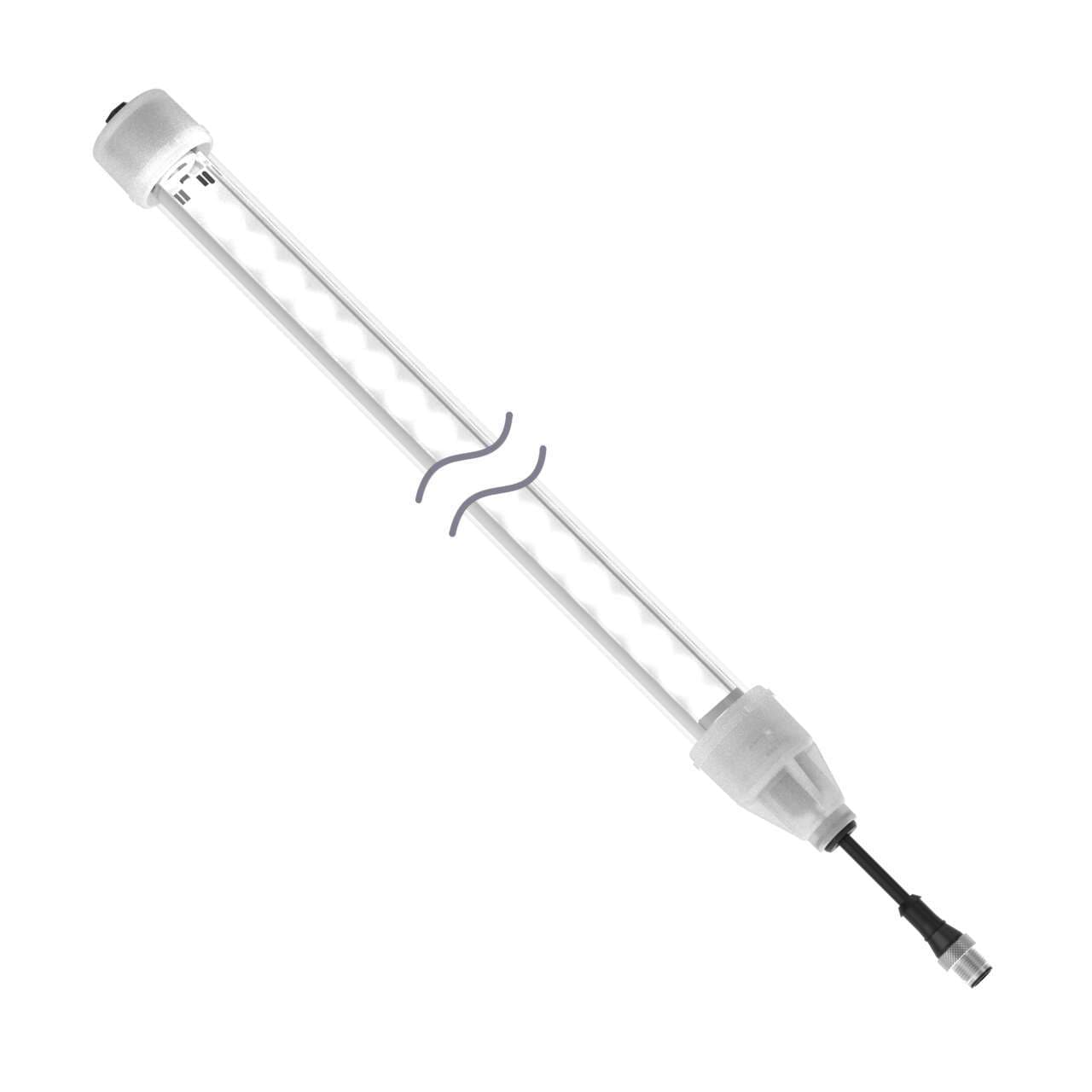 Banner RLS27PXRGBW570SQP Banner RLS27PXRGBW570SQP - RLS27 Pro Light Strip: Clear Window; 570 mm; 18-30 V dc; IP67 IP69K; RGBW; Non-Cascadable; 150 mm (6 in) 4-pin M12 Pigtail QD RLS27PXRGBW570SQP on Powermatic Associates