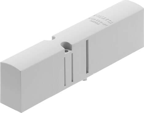 Festo 539213 blanking plate VABB-S4-2-WT For valve terminal VTSA, ISO plug-in. Width: 18 mm, Corrosion resistance classification CRC: 0 - No corrosion stress, Product weight: 34,4 g, Material cover plate: PA 539213 on Powermatic Associates