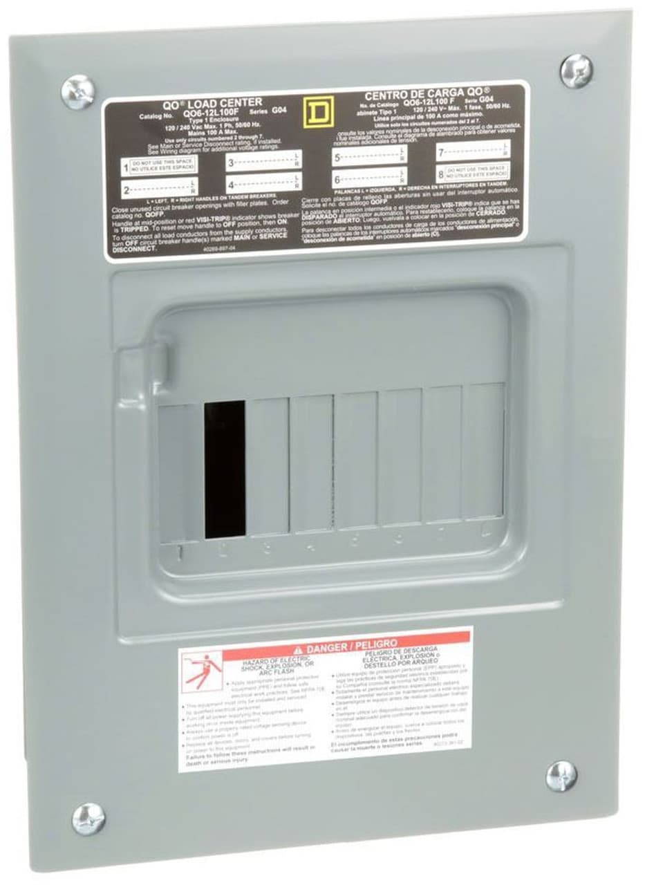 QO6-12L100F on Powermatic Associates