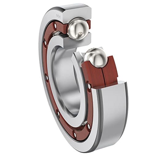 NSK 6215TCG12P4 Precision Ball Bearing; 75MM Bore; 130MM Outside Diameter; 25MM Width; Open Enclosure; ABEC 7 | ISO P4 Precision; Steel Ball Material; 1 (Single) Bearing; Phenolic Cage Material 6215TCG12P4 on Powermatic Associates