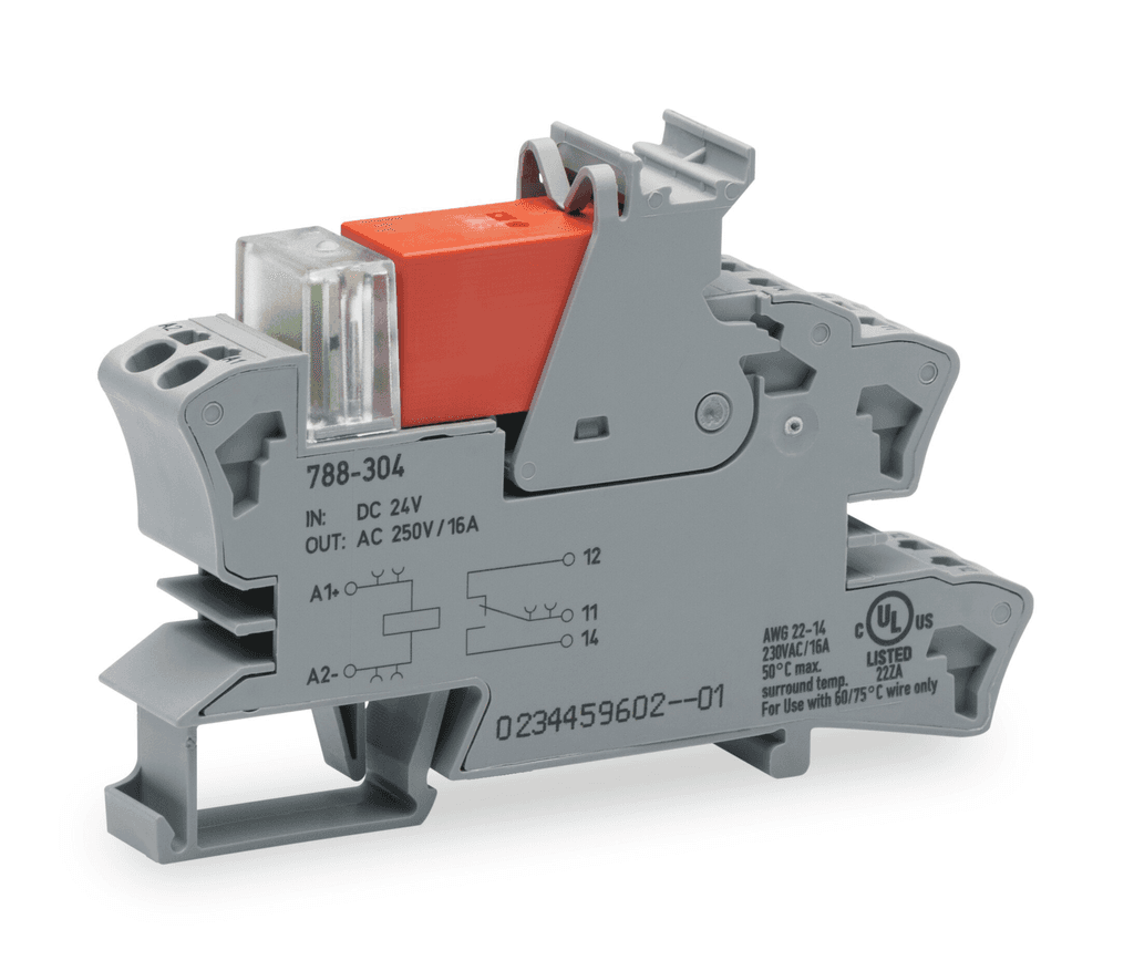 WAGO 788-306 788-306 WAGO - Relay module; Nominal input voltage: 60 VDC; 1 changeover contact; Limiting continuous current: 16 A; Red status indicator; Module width: 15 mm; 2,50 mm²; gray 788-306 on Powermatic Associates