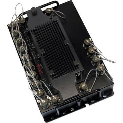 Red Lion MIL316-MMMM 12-ports Industrial MIL-STD Gigabit (GbE/GigE) industrial managed Ethernet switch - layer 3 - Red Lion / Sixnet (Ethernet switches Sixnet MIL300 series) - 12 x MIL-STD-38999 series III connectors (10/100/1000BaseTX) + 4 x Gigabit multi-mode Fiber Optic po MIL316-MMMM on Powermatic Associates