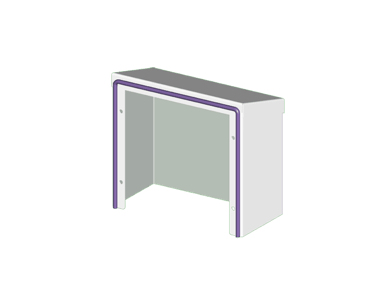 Saginaw Control SCE-RH66-05 Hood, Rain (Fits 6in. Fan & Filter Cutout), Height:8.46", Width:9.24", Depth:4.56", Powder coat finish. SCE-RH66-05 on Powermatic Associates