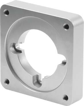 Festo 530082 motor flange EAMF-A-44A/B-87A For electromechanical drive with stepper motor Assembly position: Any, Storage temperature: -25 - 60 °C, Relative air humidity: 0 - 95 %, Ambient temperature: -10 - 60 °C, Interface code, motor in: 87A 530082 on Powermatic Associates