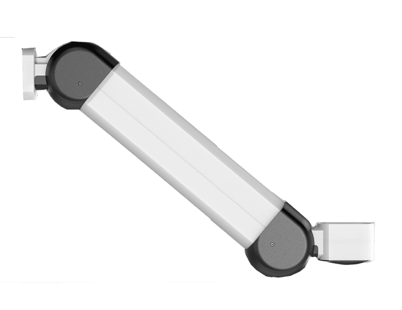 Saginaw Control SCE-SACB31T55 Counter Balance Arm, Height:4.74", Width:3.74", Depth:27.28", RAL 7035 powder coated finish. SCE-SACB31T55 on Powermatic Associates