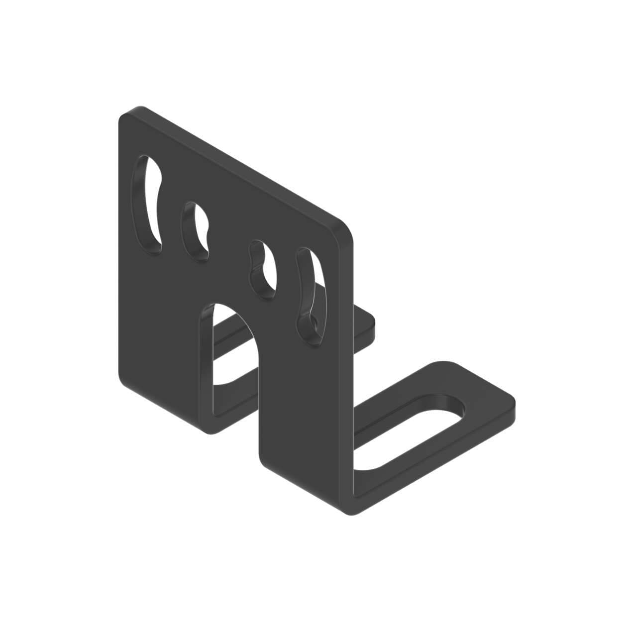 Banner LPA-MBK-10 Banner LPA-MBK-10 - EZ-SCREEN Low Profile Accessory Bracket: End Mount; Includes Two Brackets and Hardware; Rotation: 40 Degrees; 14 Gauge (1.9 mm) Steel, Black Zinc Plated LPA-MBK-10 on Powermatic Associates