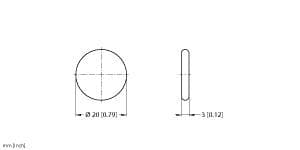 Turck TW-R20-B128 TW-R20-B128 Turck - TW-R20-B128 HF Tag TW-R20-B128 on Powermatic Associates