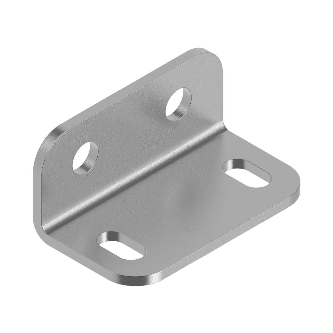 Banner SMBVS1SC Bracket: Short Compact Mounting; 18-gauge stainless steel short compact bracket; Used with VS1 sensors SMBVS1SC on Powermatic Associates