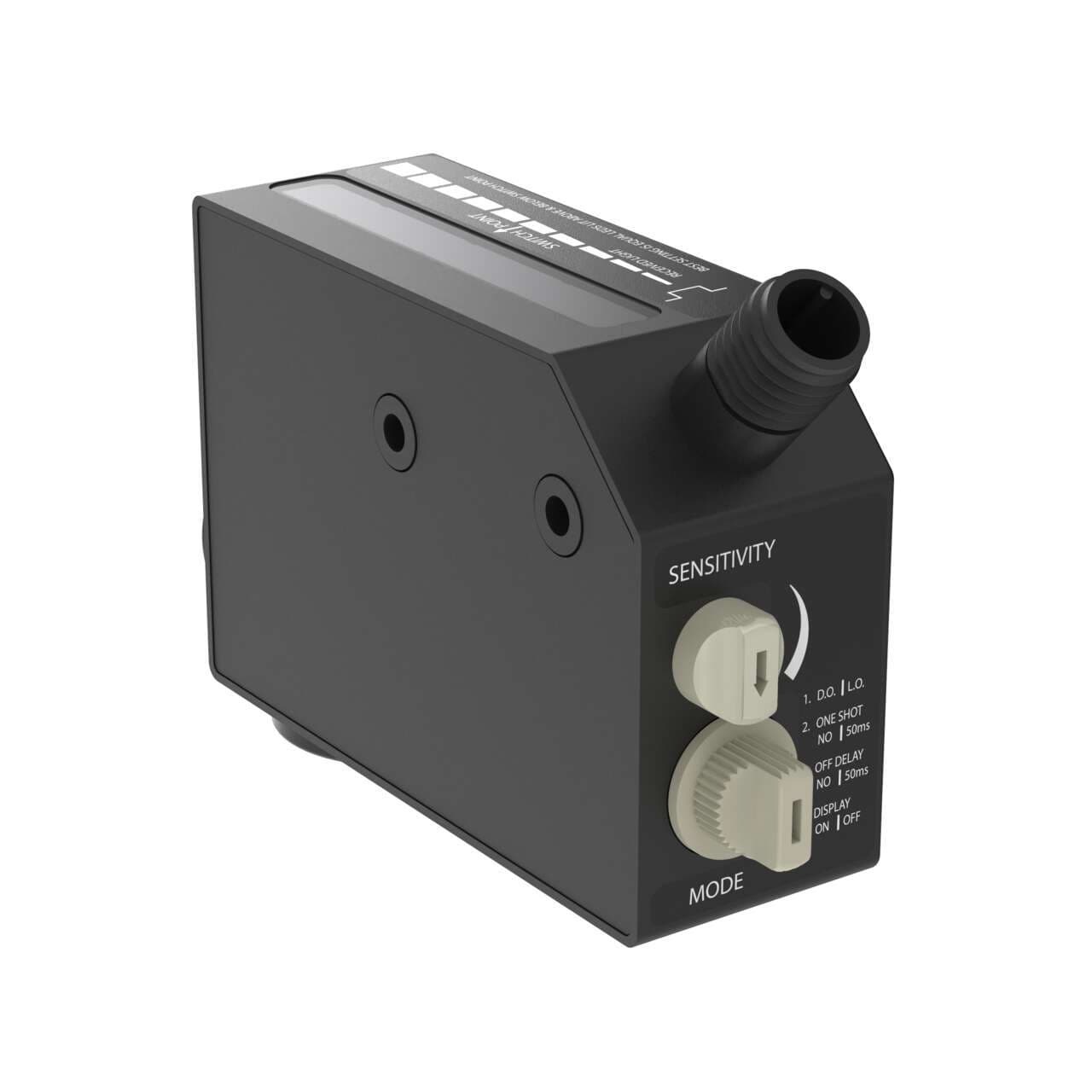 Banner R55CG2Q R55 Color Mark: Convergent w/ Blue-Green LED; Perpendicular Focal Point: 10 mm; Input: 10-30 V dc; Outputs: Bipolar NPN/PNP; Analog 0-10 mA; M12 Integral QD R55CG2Q on Powermatic Associates