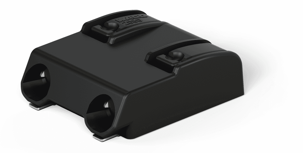 WAGO 2060-872/998-404 2060-872/998-404 WAGO - SMD PCB terminal block; push-button; 0.75 mm²; Pin spacing 8 mm; 2-pole; Push-in CAGE CLAMP®; in tape-and-reel packaging; 0,75 mm²; black 2060-872/998-404 on Powermatic Associates