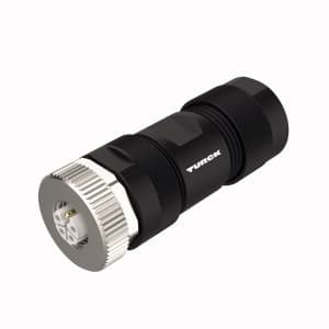 Turck RK56PL-S-0 RK56PL-S-0 Turck - RK56PL-S-0 Power Field Wireable, Field-Wireable Connector, Female Connector M12 × 1, Straight RK56PL-S-0 on Powermatic Associates