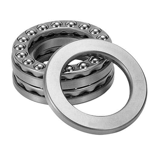 NSK 52202 Thrust Ball Bearing; 10MM Bore 1; 17MM Bore 2; 32MM Outer Diameter; 22MM Height; Double Direction; Not Banded; Steel Cage; Non Precision Precision 52202 on Powermatic Associates