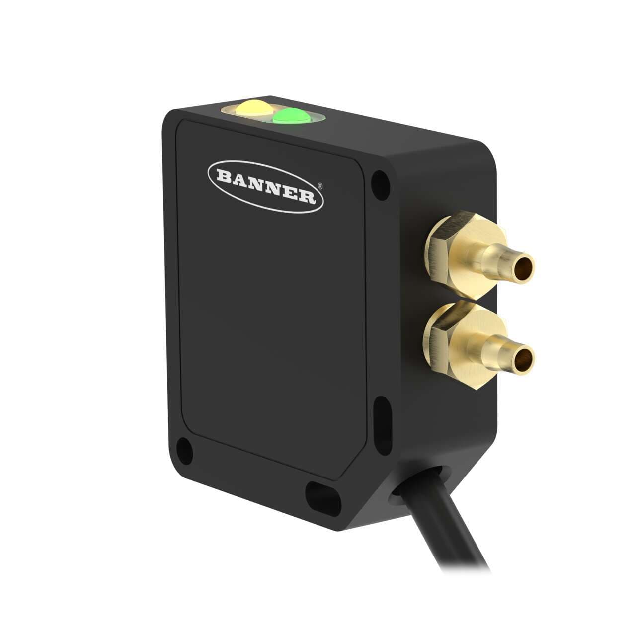 Banner QM42-DPS5-2Q Banner QM42-DPS5-2Q - Differential Pressure +/- 5 in W.C.; Modbus RS-485 Serial Interface; 2.09 m (6.9 ft) 5-pin M12 Pigtail QD QM42-DPS5-2Q on Powermatic Associates