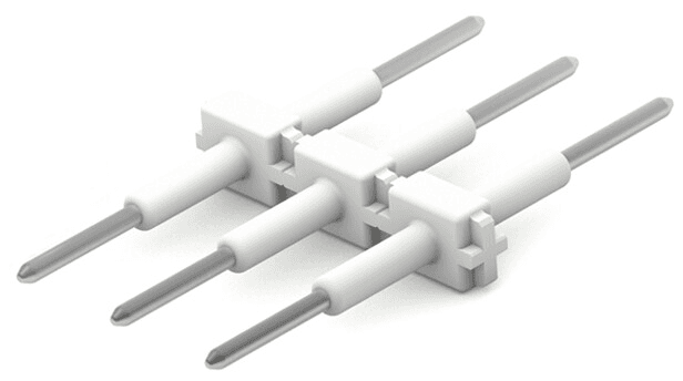WAGO 2061-903 2061-903 WAGO - Board-to-Board Link; Pin spacing 6 mm; 3-pole; Length: 30 mm; white 2061-903 on Powermatic Associates