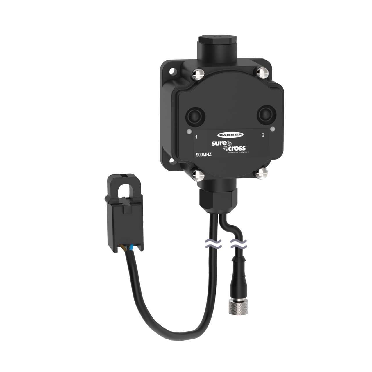 Banner DX80N9X1W-CM1L NB Banner DX80N9X1W-CM1L NB - DX80 Condition Monitoring 900 MHz Node 1 W; Internal Battery Internal Antenna; Input: Pre-Configured dip switches for VT1 Vibration Sensor and Current Transformer (20 Amp and 150 Amp Included); Pre-wired Pigtail Cables in Gland for Sensors; Vibration Sensor Not Included; No LCD No Rotary Dials; Battery Not Included DX80N9X1W-CM1L NB on Powermatic Associates