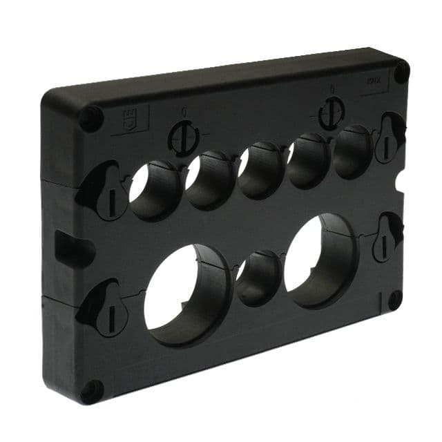 Mencom KADL-6K-2G KADL Cable Entry System Frame, 8 Entries, 6 x small grommet (3-16.5mm) and 2 x large grommets (15-32.5mm) ordered separately KADL-6K-2G on Powermatic Associates