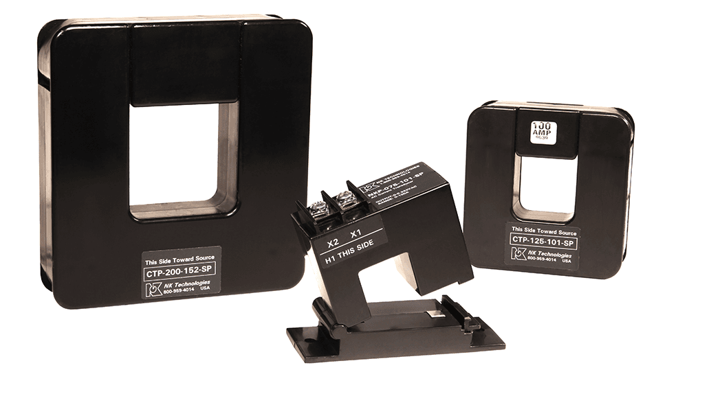 NK Technologies NKP-075-151-SP ProteCT™ Low Voltage CTs, 0.85 inch Square Aperture, Split-Core, 150 Amp Input, 0-0.333 VAC NKP-075-151-SP on Powermatic Associates