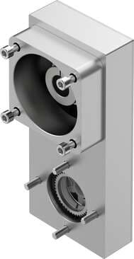 Festo 8091537 parallel kit EAMM-U-87-T46-80PA-114 Size: 87, Centre-to-centre distance: 114 mm, Assembly position: Any, Gear unit ratio: 1:1, Max. speed: 3000 1/min 8091537 on Powermatic Associates