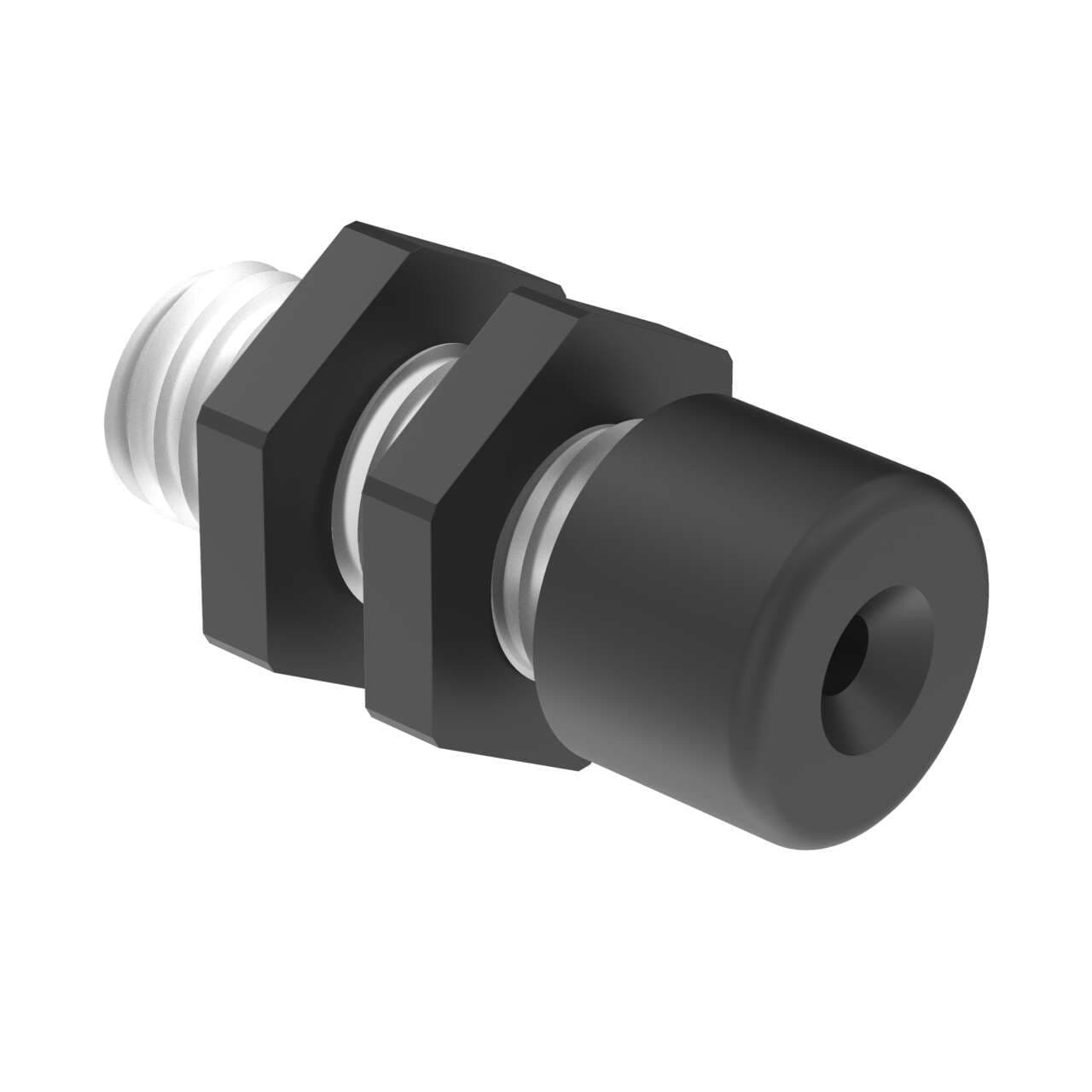 Banner L08FP Opposed Fiber Lens for Longer Range; Accepts 2.2 mm Outer diameter Fiber Jacket; M8 x 1.0 Threaded Acrylic Lens L08FP on Powermatic Associates