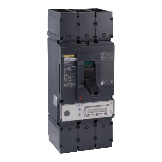 Schneider Electric LDL34400WU44X PowerPact L Circuit Breaker,Micrologic6.3A,400A,3P,480V,18kA LDL34400WU44X on Powermatic Associates