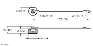 Turck RKFB-CC RKFB-CC Turck - RKFB-CC Accessory for 1, Closure cap, Threaded hand tighten + lanyard RKFB-CC on Powermatic Associates