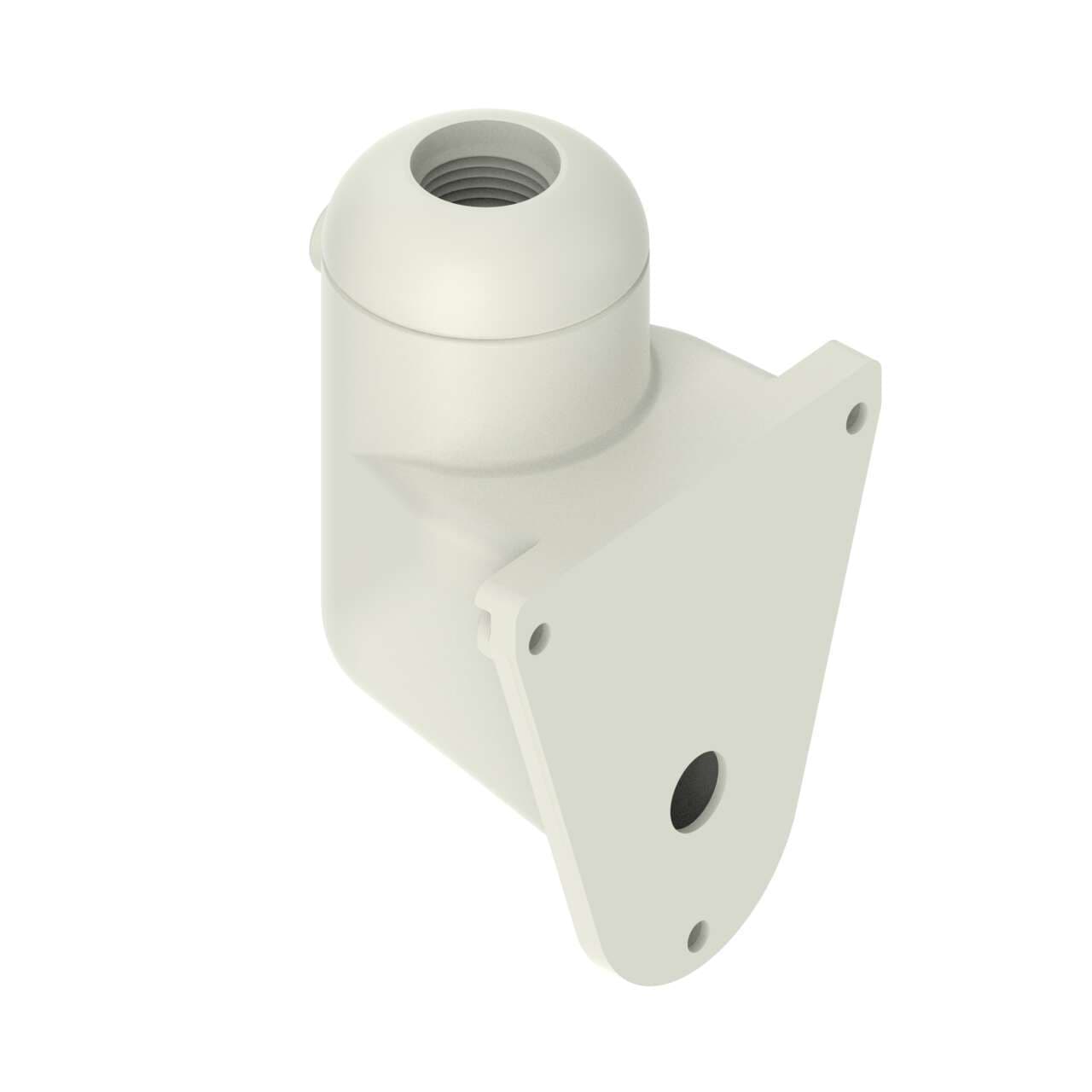Banner LMBE12RAC Bracket: Indicator Light Mounting; Right-Angle; Fits 1/2 in NPSM Pipe; Color: Gray LMBE12RAC on Powermatic Associates