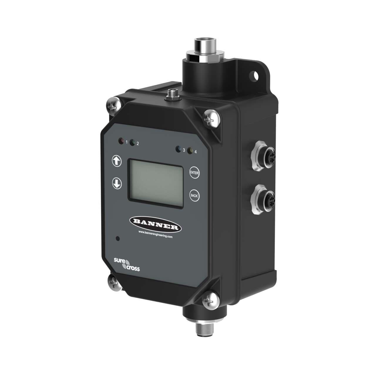 Banner DXM1200E-B1R1 DXM1200E Controller; DX80 Performance Gateway 900 MHz 1 W; (2) M12 RS485 Inputs; M7 Processor, 16MB Memory, LCD Display; RS485, Ethernet (M12 D Code) DXM1200E-B1R1 on Powermatic Associates