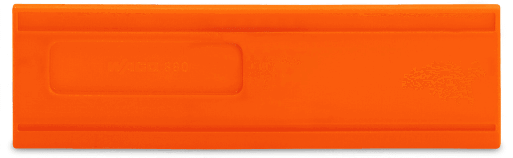 WAGO 880-347 880-347 WAGO - Separator plate; 2 mm thick; oversized; orange 880-347 on Powermatic Associates