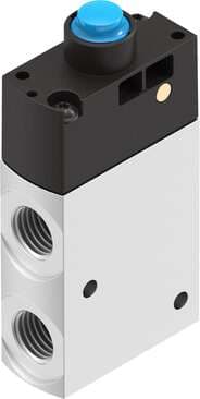 Festo 8031334 stem actuated valve VMEF-STC-M32-M-N14 Valve function: 3/2 closed, monostable, Type of actuation: mechanical, Width: 20 mm, Standard nominal flow rate: 870 l/min, Operating pressure MPa: 0,35 - 1 MPa 8031334 on Powermatic Associates