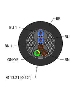 BLK,PVC,1UTPX16+1UTRX16,TCERDB on Powermatic Associates