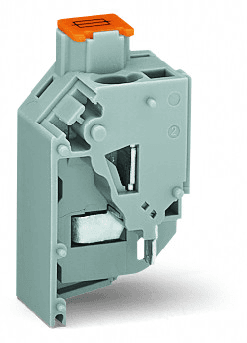 WAGO 711-192 711-192 WAGO - Transformer fuse terminal block; for fuse 5 x 20 mm; CAGE CLAMP® connection for conductors; 15 mm wide; 4,00 mm²; gray 711-192 on Powermatic Associates