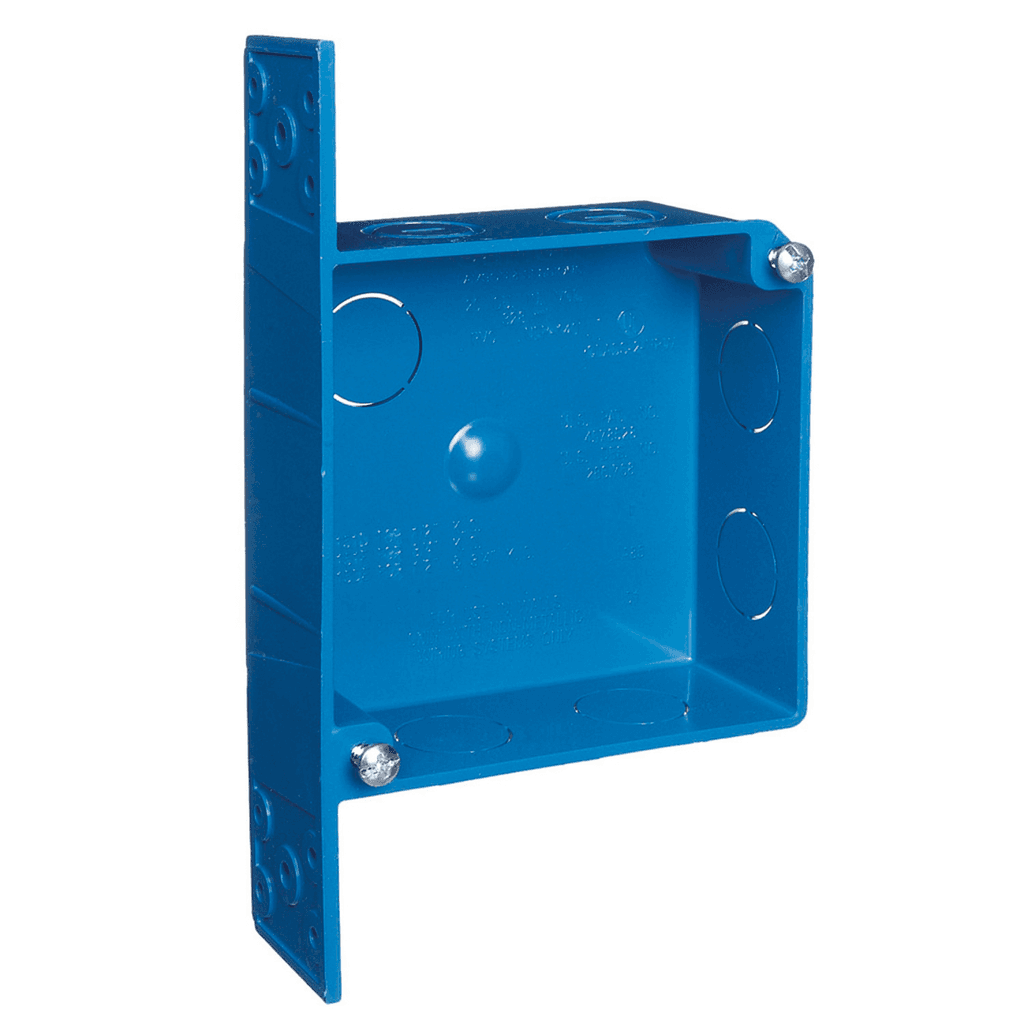 ABB Control A521DE A521DE ABB Control - Two Gang Outlet Box, Volume 20 Cubic Inches, Length 4 Inches, Width 4 Inches, Depth 1.60 Inches, Number of Knockouts 7, Knockout Size 1/2 Inch and 3/4 Inch, Material PVC A521DE on Powermatic Associates