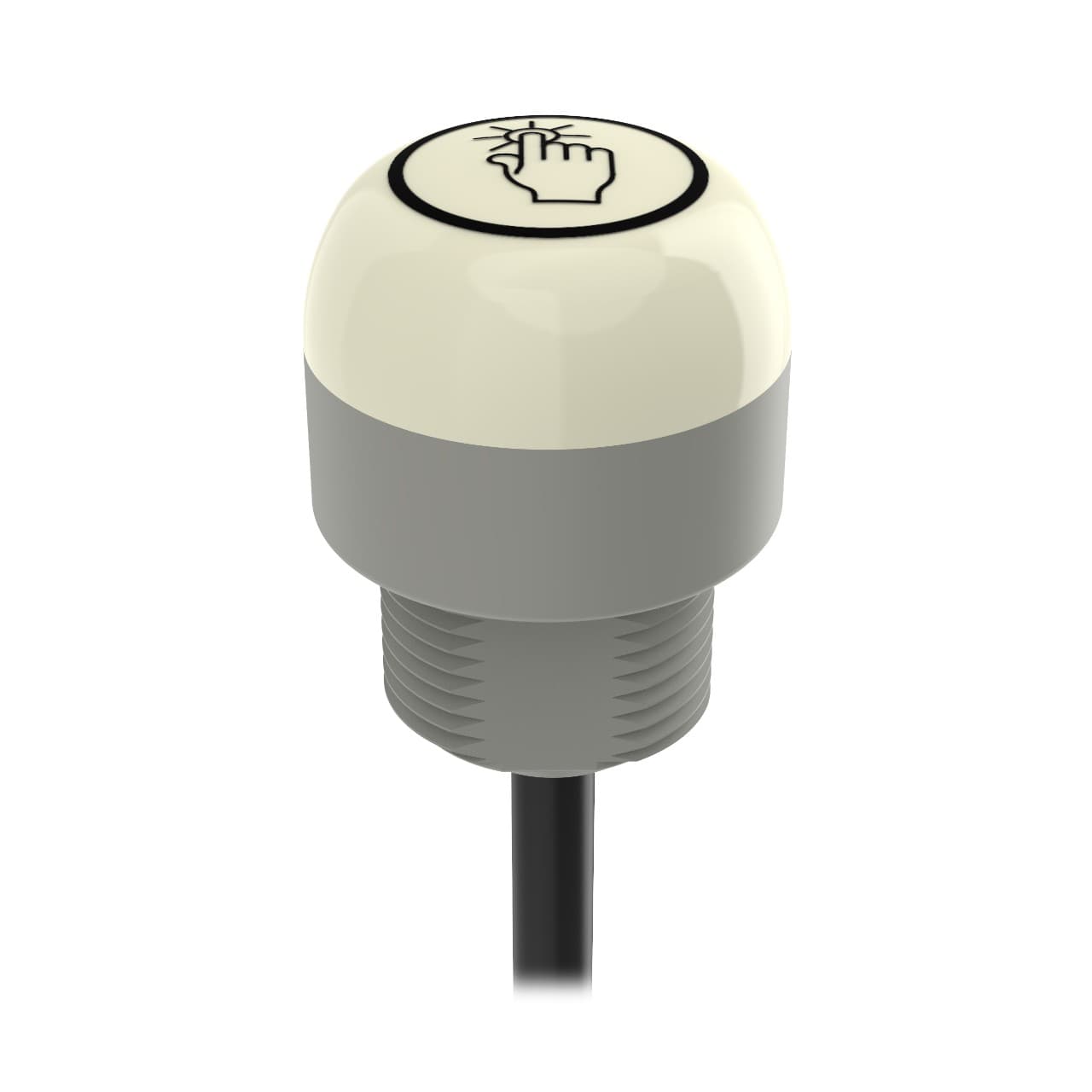 Banner K30ALBT2FXGH K30 Series EZ-LIGHT: 1-Color Touch Sensor Gen 2 FDA; Latching Output, Voltage: 12-30 V dc; Housing: FDA Copolyester; IP67 IP69K, Output: Bipolar (NO); Colors: None - Not Activated, Green - Activated, 2 m (6.5 ft) PVC Cable K30ALBT2FXGH on Powermatic Associates
