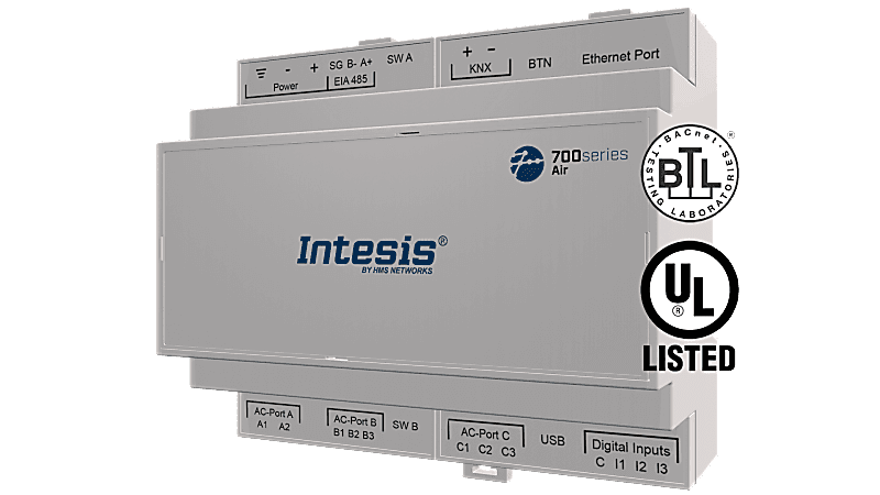 HMS Networks IN776MHIXXSO000 Mitsubishi Heavy Industries VRF systems to BACnet/IP & MS/TP Application IN776MHIXXSO000 on Powermatic Associates