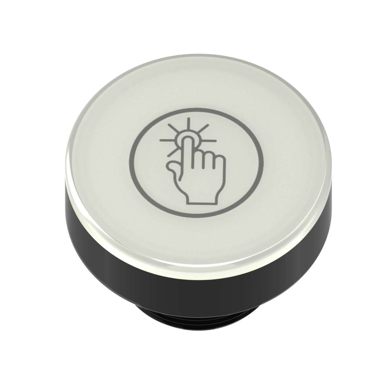 Banner K50CABT2GWHQ K50 Compact Series: 2-Color Touch Sensor Gen 2; Momentary Output; Voltage: 12-30 V dc; Housing: Polycarbonate; IP67 IP69K; Output: Bipolar (NO); Colors: Green - Not Activated, White - Activated; 5-pin M12 Integral QD K50CABT2GWHQ on Powermatic Associates