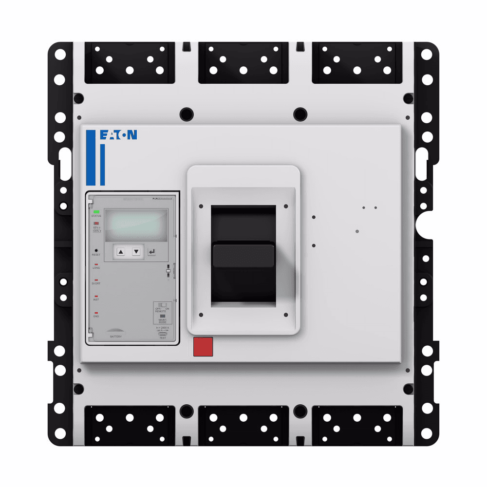 Eaton PDG64P2000E3MM PDG64P2000E3MM Eaton - Eaton Power Defense molded case circuit breaker, Globally Rated, Frame 6, Four Pole (100% N), 2000A, 100kA/480V, PXR20 LSIG w/ Modbus RTU & Relays, No Terminals (Metric Tapped Conductors) PDG64P2000E3MM on Powermatic Associates