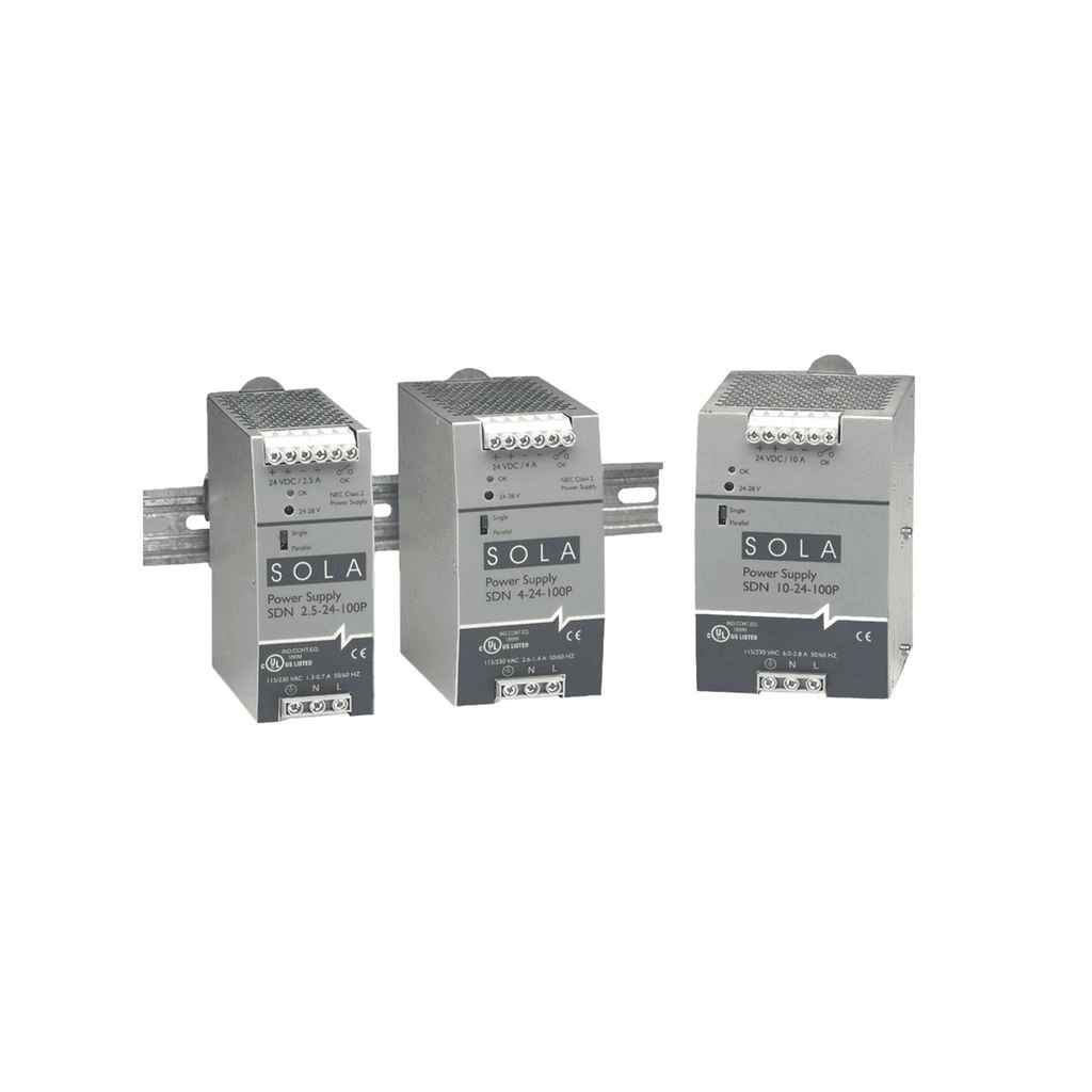 SolaHD SDN1612100P SDN1612100P SolaHD - SolaHD™ SDN-P DIN Rail Series Power Supplies - PN SDN1612100P SDN1612100P on Powermatic Associates