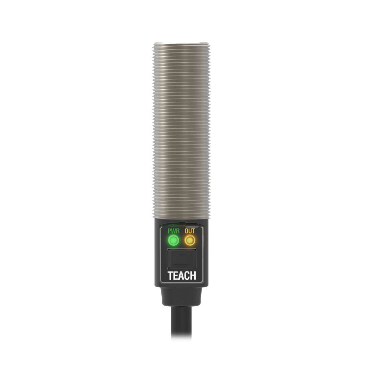 Banner M18TUP8 M18T Series: Temperature Sensor; 8: 1 Integrated Lens; Output: Analog 0-10 V; PNP Alarm; 2 m (6.5 ft) Cable M18TUP8 on Powermatic Associates