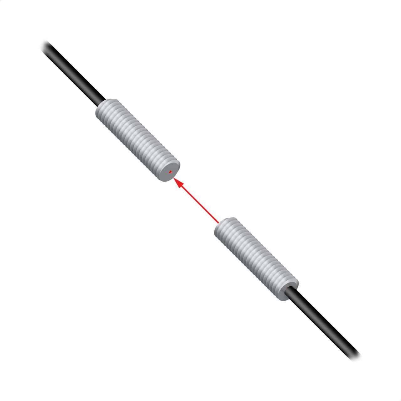 Banner PIT16U Plastic Fiber, Opposed Mode; Core Dia.: 0.25 mm; Fiber Length 2 m; Thread; Free cut PIT16U on Powermatic Associates