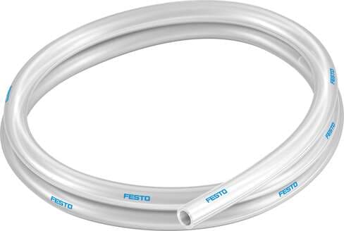 Festo 567967 plastic tubing PUN-H-1/2-NT-150-CB Approved for use in food processing (hydrolysis resistant) Outer diameter, inches: 1/2, Bending radius relevant for flow rate: 0,204 Fuß, Min. bending radius: 0,075 Fuß, Tubing characteristics: Suitable for energy chains 567967 on Powermatic Associates