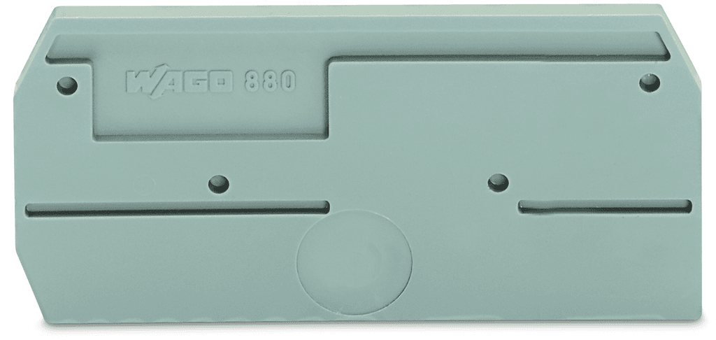 WAGO 880-325 880-325 WAGO - End and intermediate plate; 2.5 mm thick; gray 880-325 on Powermatic Associates