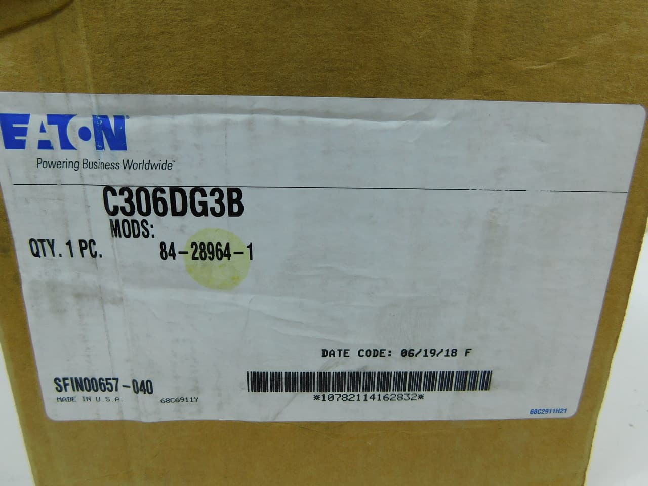 C306DG3B on Powermatic Associates