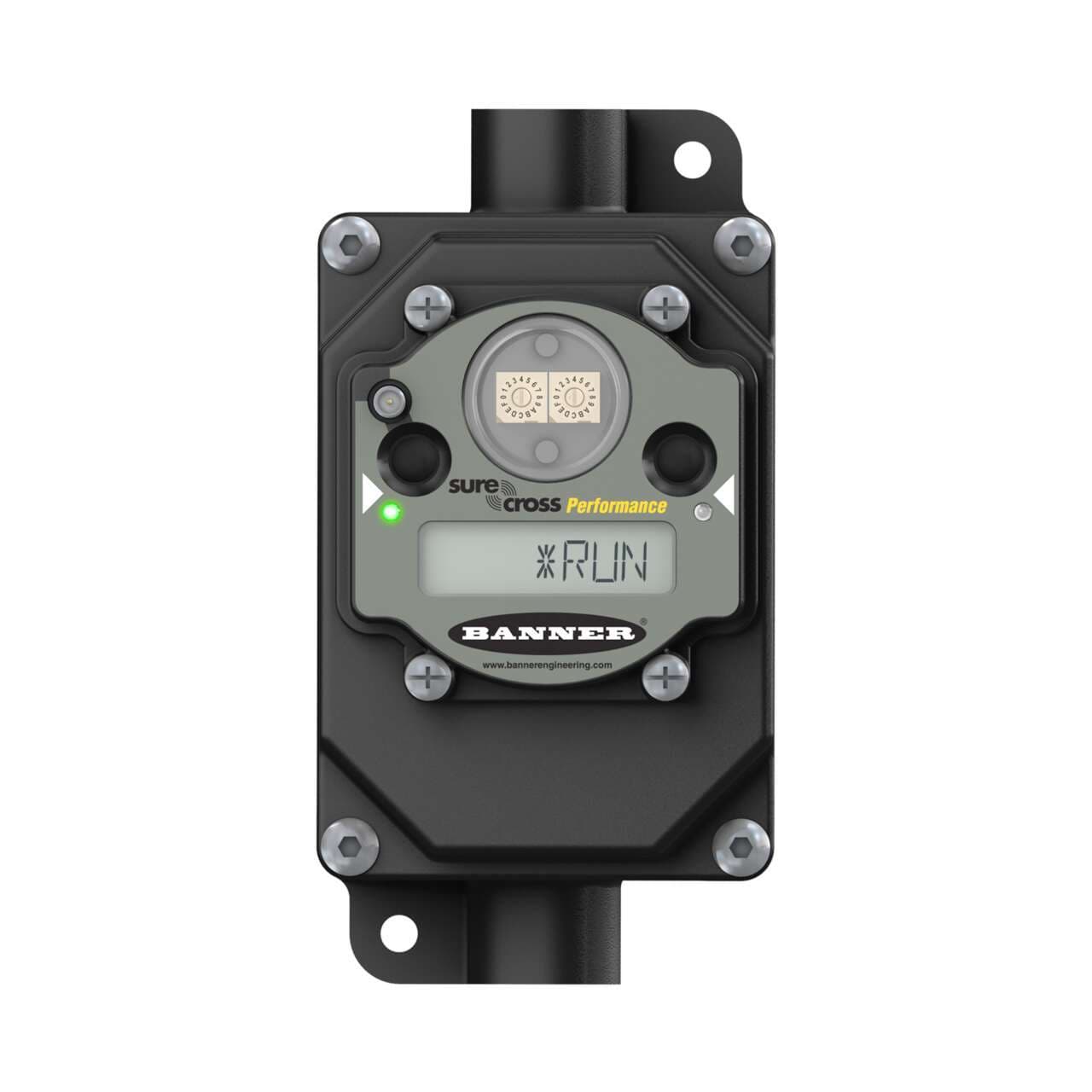 Banner DX80N2X1S-P1E NB Banner DX80N2X1S-P1E NB - DX80 Perf 2.4 GHz Node 65 mW IP65 E; Int Battery Ext Antenna France; In: 2 Disc 2 Anlg Uni 2 Thrmstr; Out: 2 Disc NMOS DX80N2X1S-P1E NB on Powermatic Associates