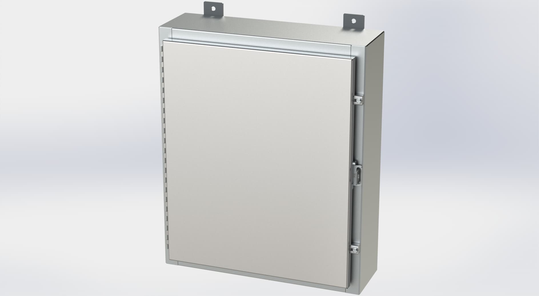 Saginaw Control SCE-24H2006SS6LP Nema 4X LP Enclosure, Height:24.00", Width:20.00", Depth:6.00", #4 brushed finish on all exterior surfaces. Optional sub-panels are powder coated white. SCE-24H2006SS6LP on Powermatic Associates