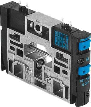 Festo 559652 solenoid valve CPV14-M1H-2X2-GLS-K-1/8 For valve terminal CPV. The valve housing contains two 2/2-way valves, both of which are normally closed. Valve function: 2x2/2 closed, monostable, Type of actuation: electrical, Valve size: 14 mm, Standard nominal f 559652 on Powermatic Associates