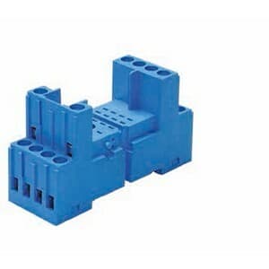 Finder 94.84.2SMA Finder 94.84.2SMA is a socket designed for box-clamp connections, featuring a rated current of 10A and an IP20 speed rating. It is suitable for DIN rail or panel mounting and adheres to the EN61984 standard for output voltage (DC). The power consumption indicator is blue. 94.84.2SMA on Powermatic Associates