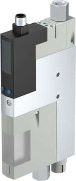 Festo 540014 vacuum generator OVEM-14-H-B-GO-CE-N-2N Supply/vacuum port with G threads, exhaust port with open silencer Nominal size, Laval nozzle: 1,4 mm, Grid dimension: 20 mm, Design, silencer: open, Assembly position: Any, Ejector characteristic: (* High vacuum, * 540014 on Powermatic Associates